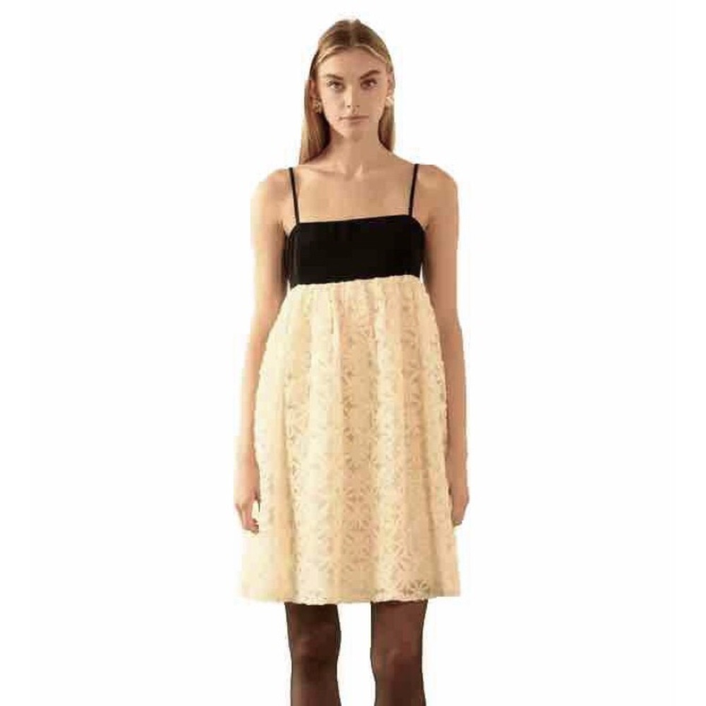Endless Rose Floral Lace Mini Dress